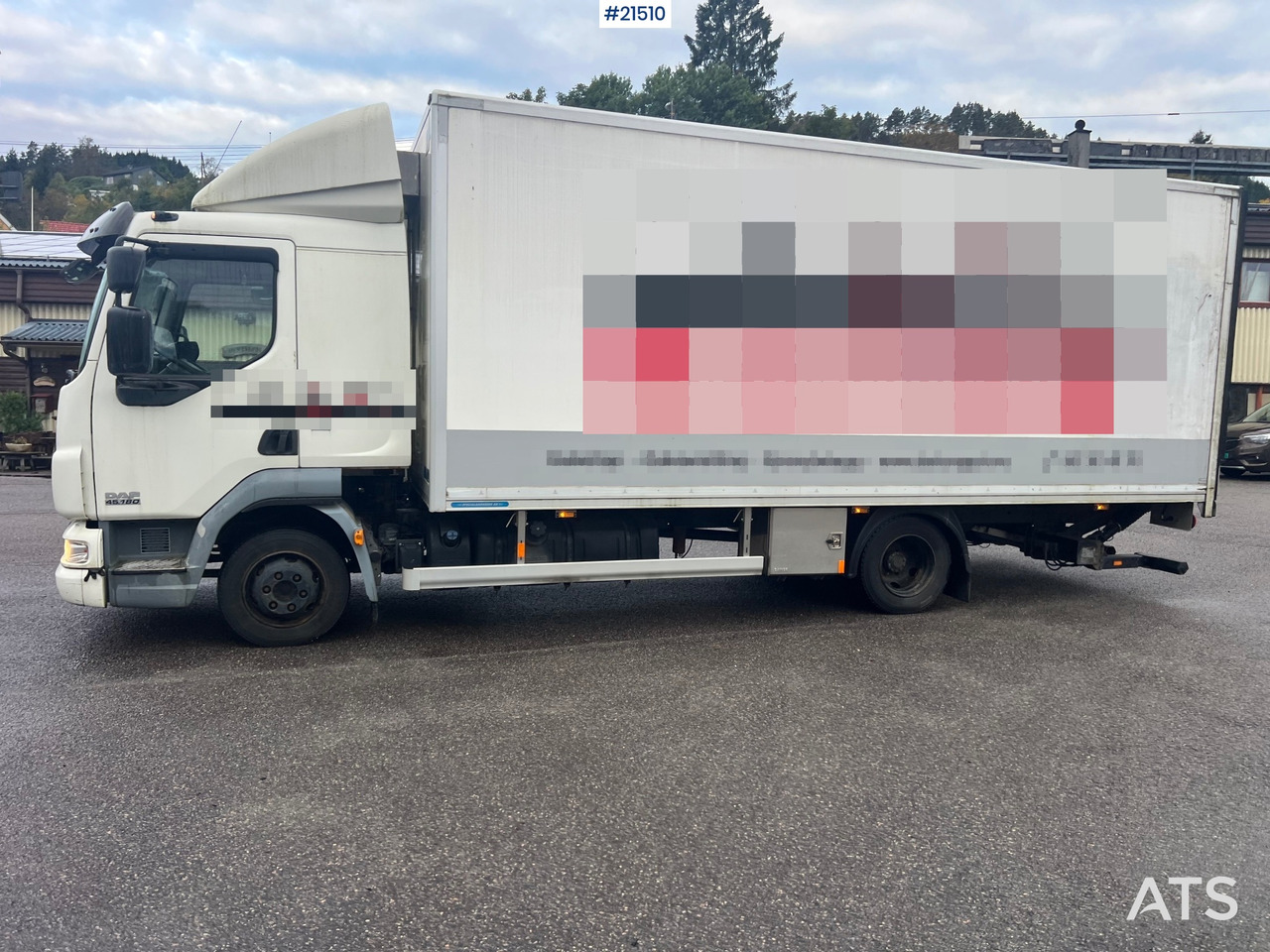 Camion fourgon DAF LF 45 4x2 Skapbil m/ lift Rep.Objekt: photos 21