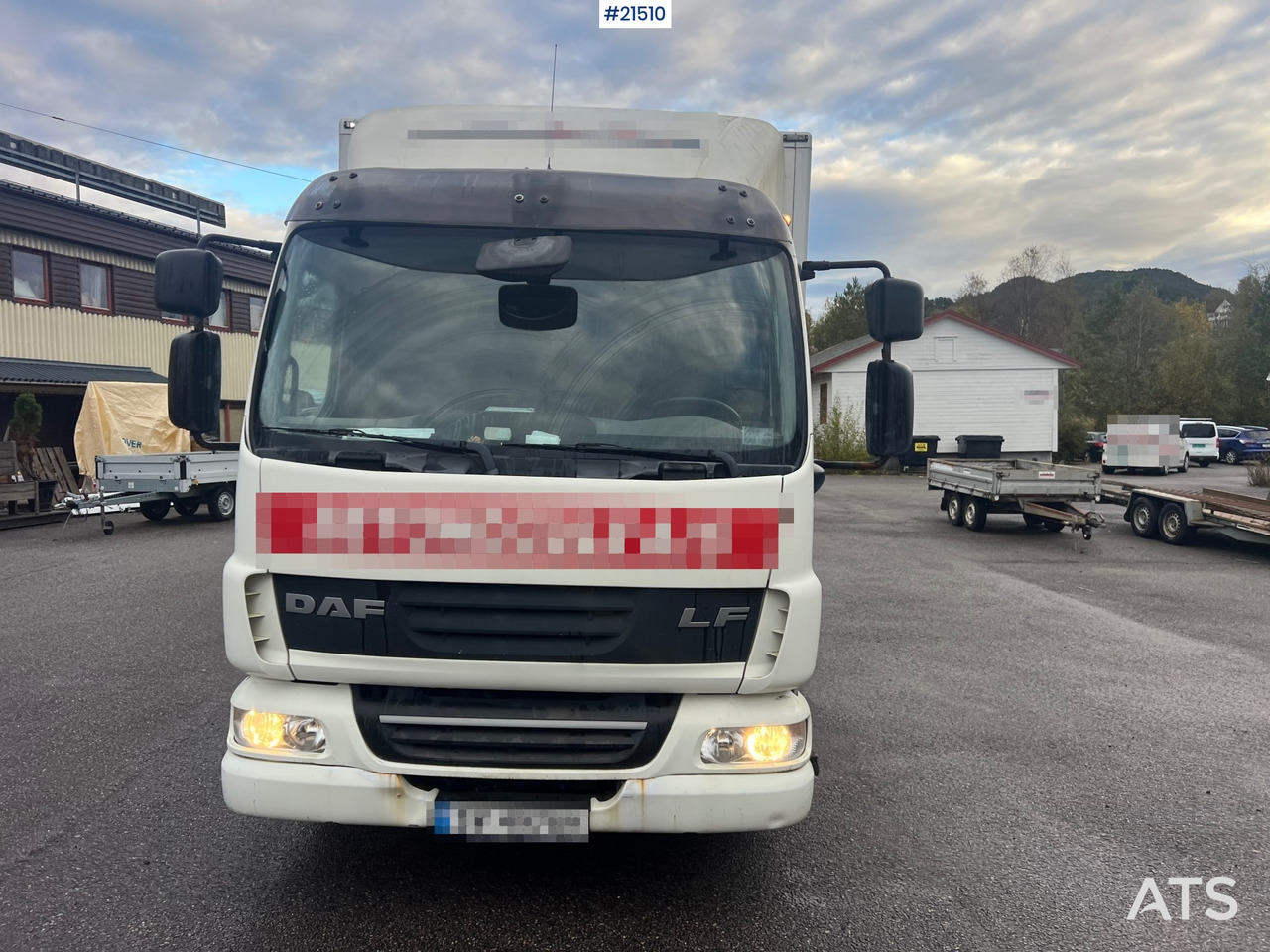 Camion fourgon DAF LF 45 4x2 Skapbil m/ lift Rep.Objekt: photos 30