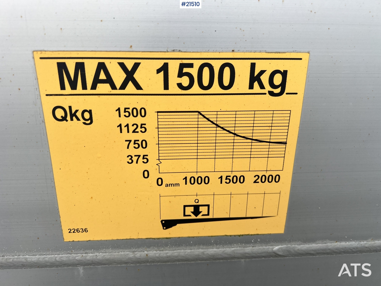 Camion fourgon DAF LF 45 4x2 Skapbil m/ lift Rep.Objekt: photos 41