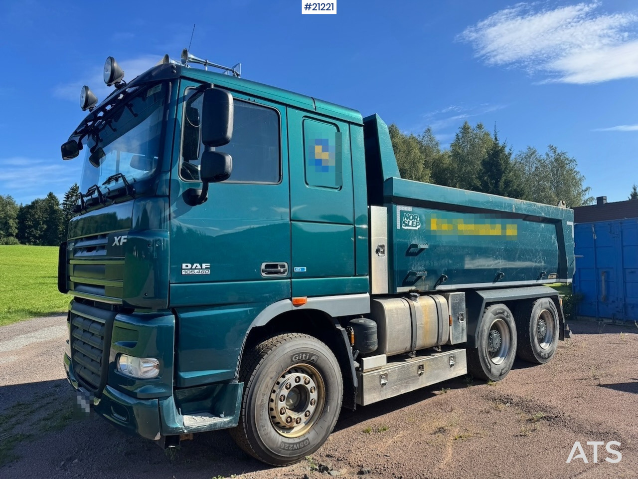 DAF XF 105.460 - Camion benne: photos 2 DAF XF 105.460 - Camion benne: photos 2