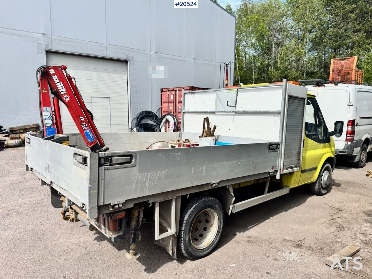 Ford TRANSIT - Utilitaire plateau, Camion grue: photos 5 Ford TRANSIT - Utilitaire plateau, Camion grue: photos 5
