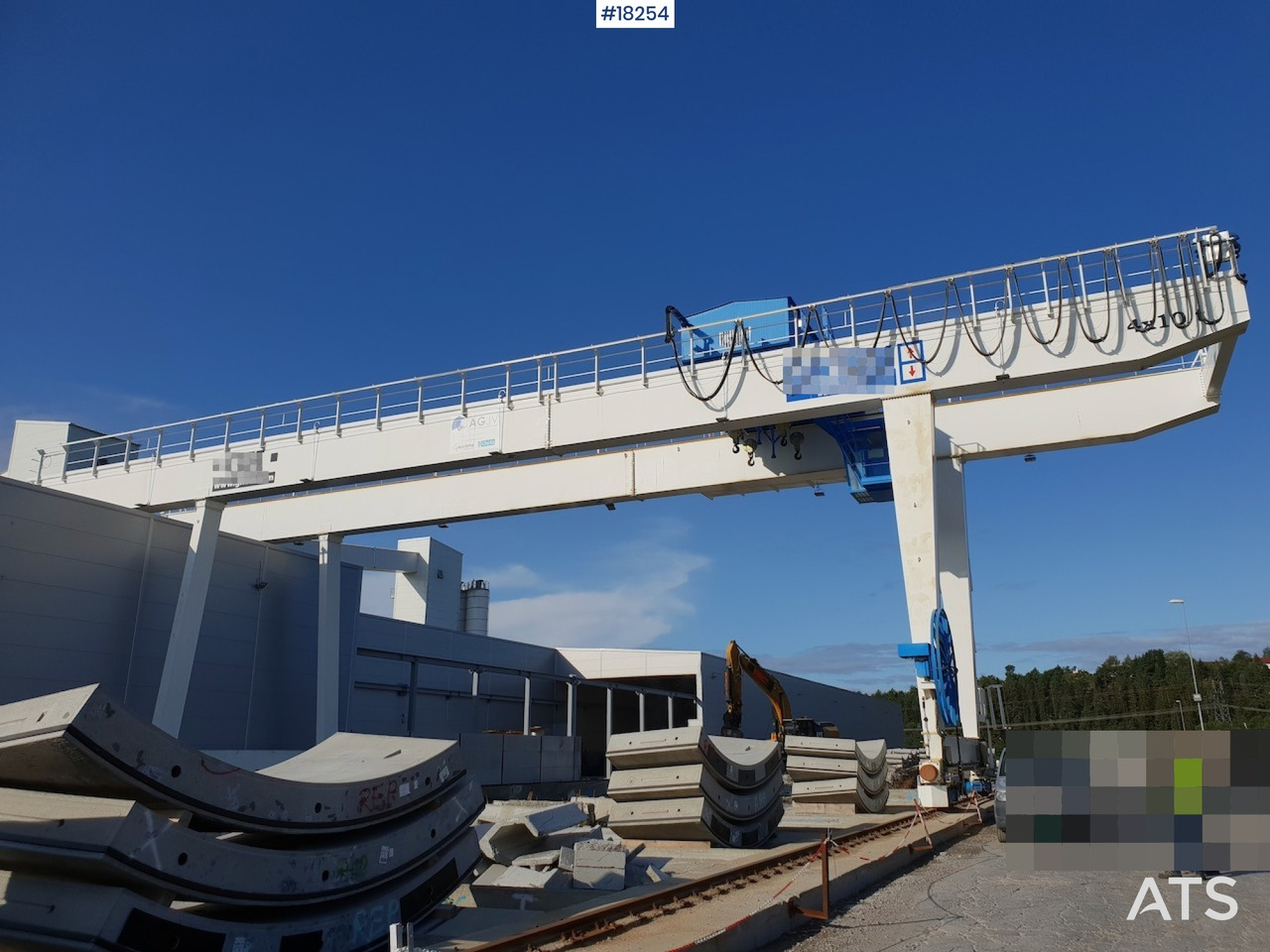Gantry kran - Portique de manutention: photos 1 Gantry kran - Portique de manutention: photos 1