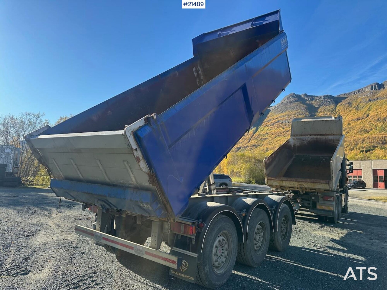 HM HM KHMD-24L trippelkjerre - Remorque benne: photos 5 HM HM KHMD-24L trippelkjerre - Remorque benne: photos 5