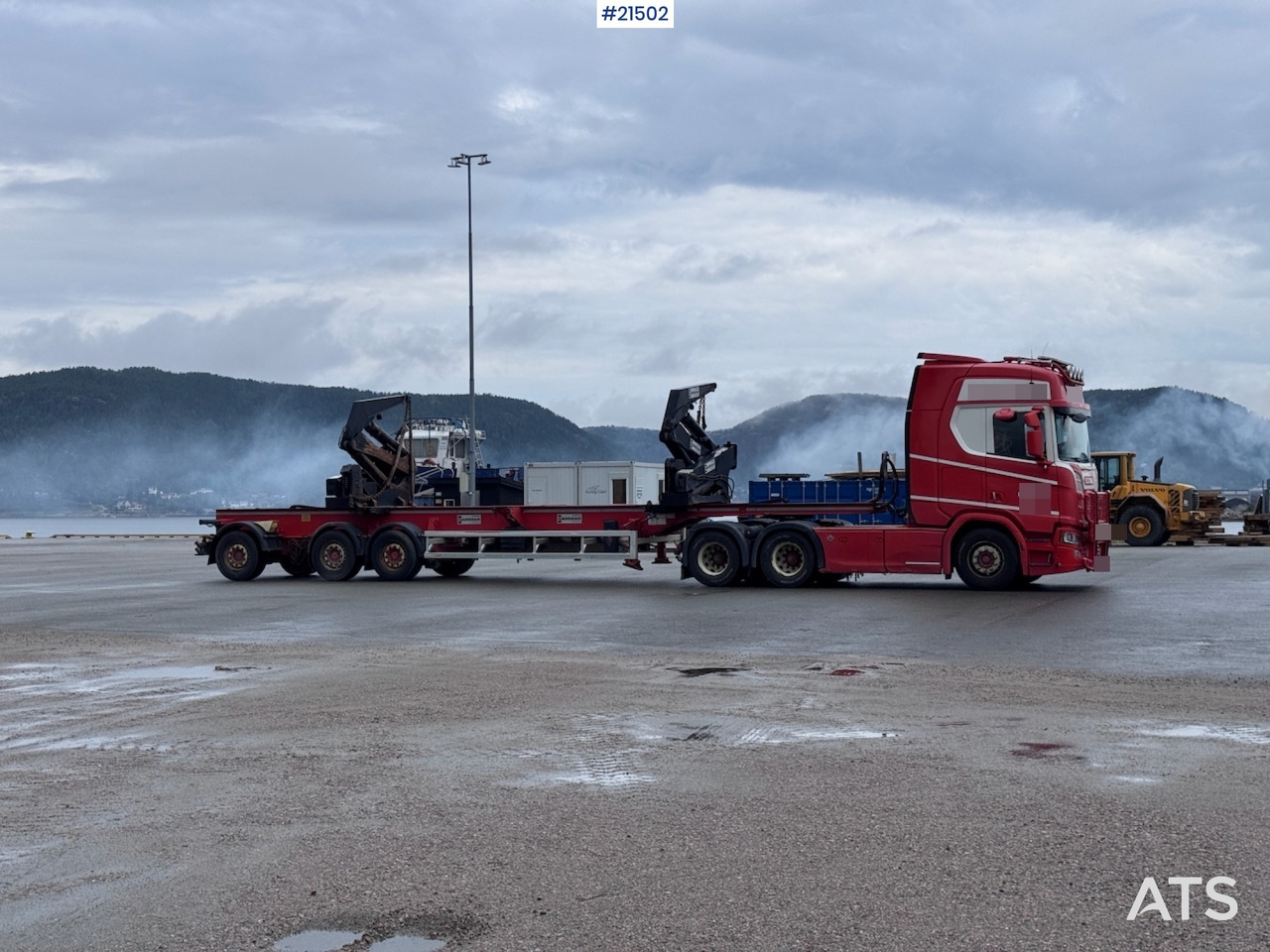 Semi-remorque châssis Hammar 195 S Sidelaster: photos 10