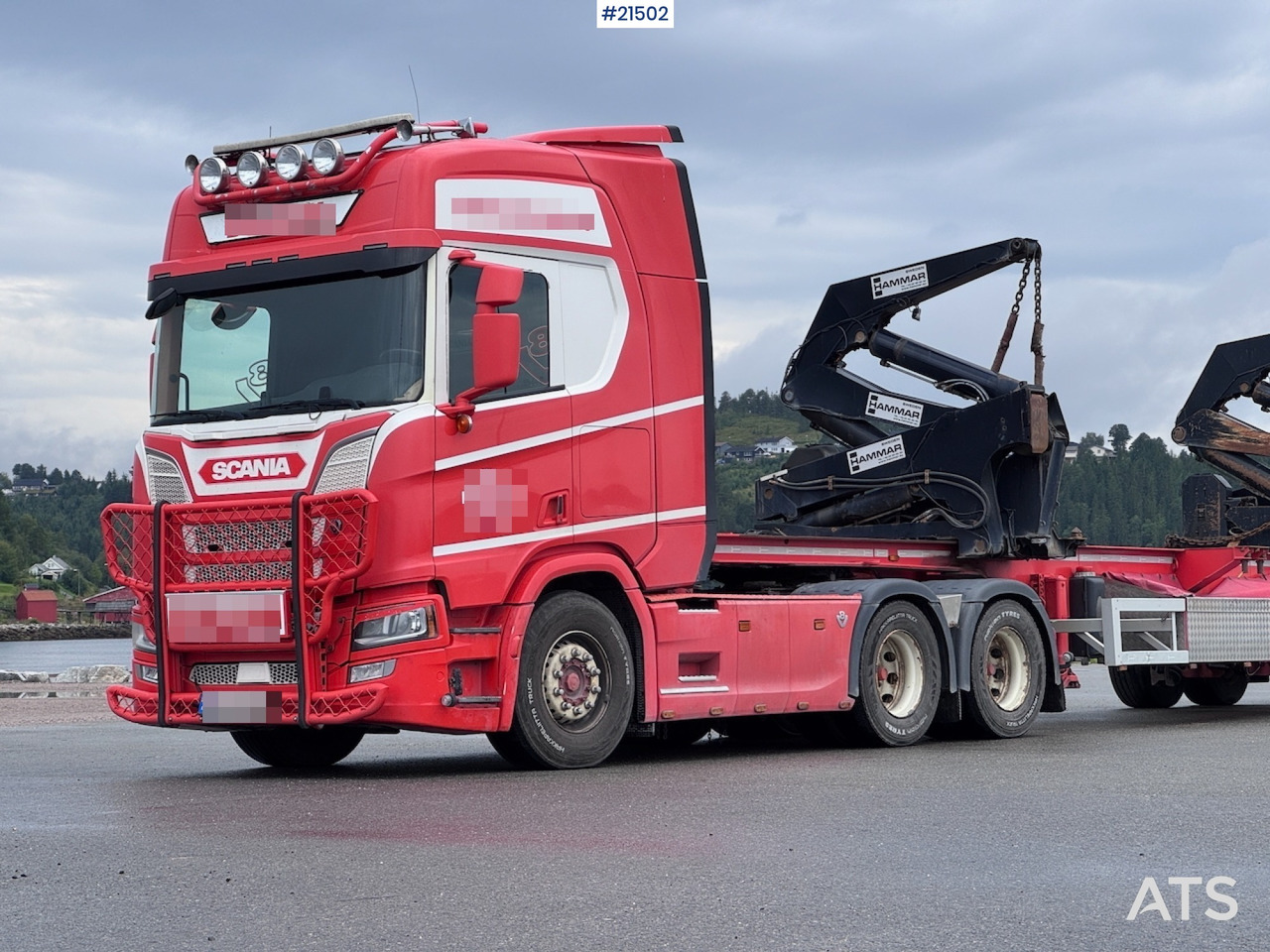 Semi-remorque châssis Hammar 195 S Sidelaster: photos 17