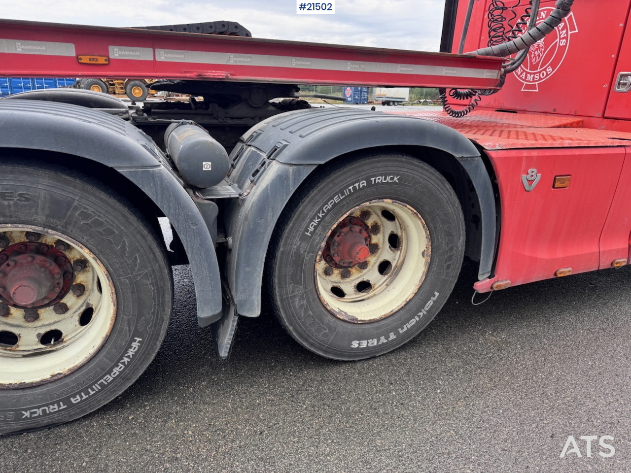 Semi-remorque châssis Hammar 195 S Sidelaster: photos 42