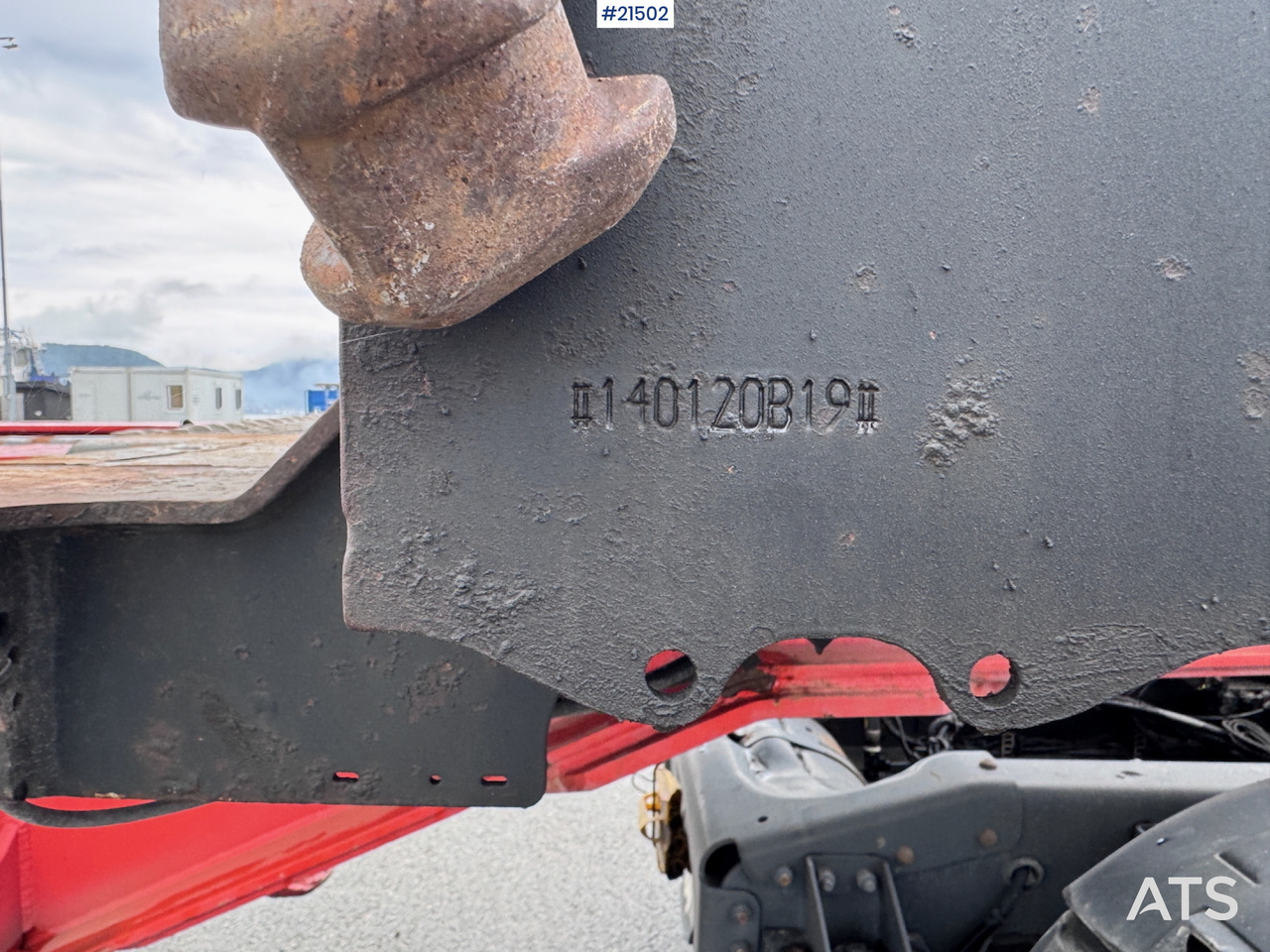 Semi-remorque châssis Hammar 195 S Sidelaster: photos 38