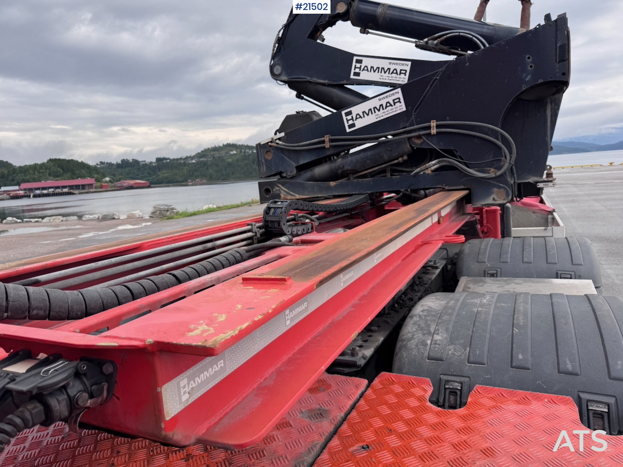 Semi-remorque châssis Hammar 195 S Sidelaster: photos 22