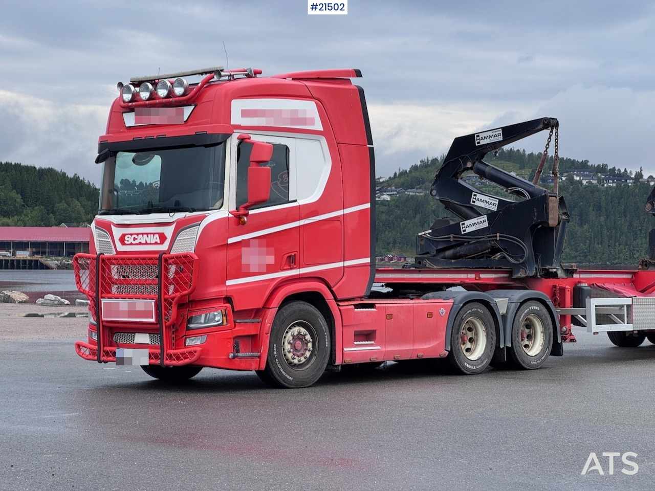 Semi-remorque châssis Hammar 195 S Sidelaster: photos 16