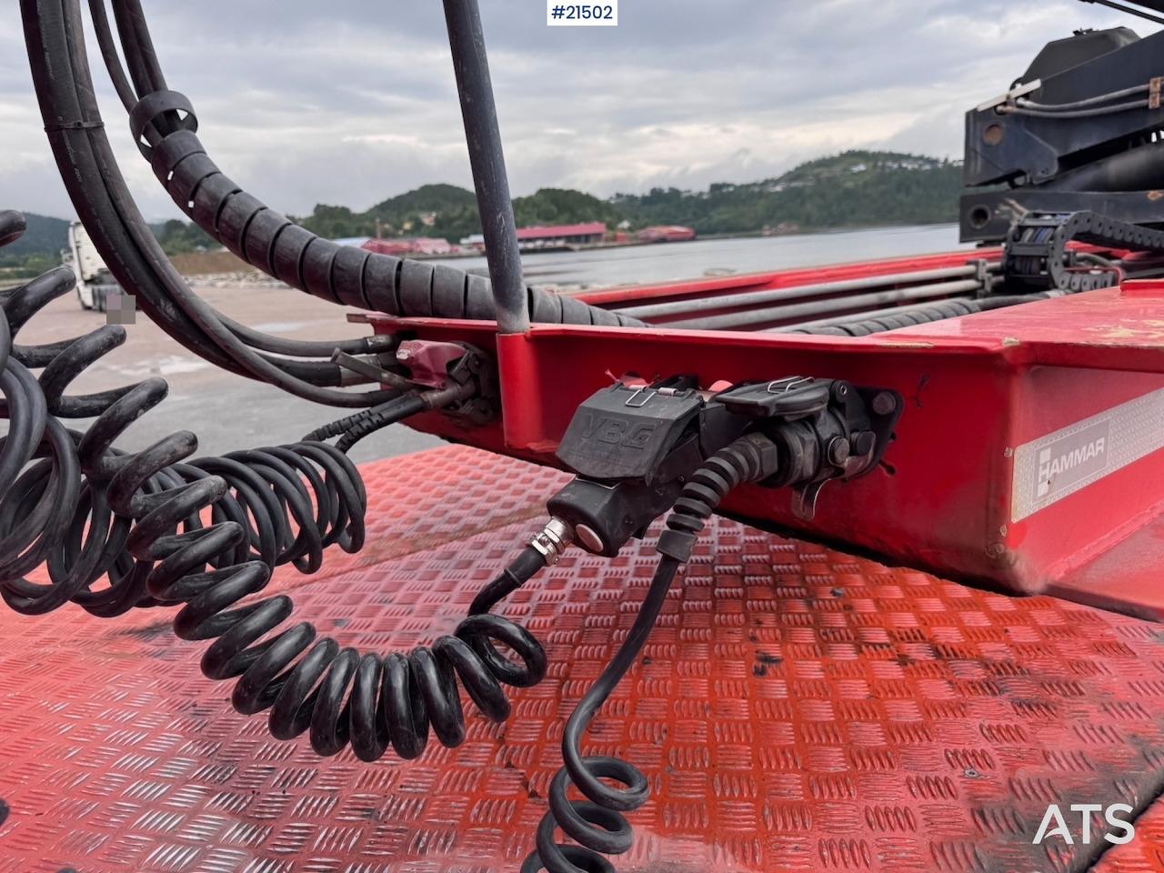 Semi-remorque châssis Hammar 195 S Sidelaster: photos 21