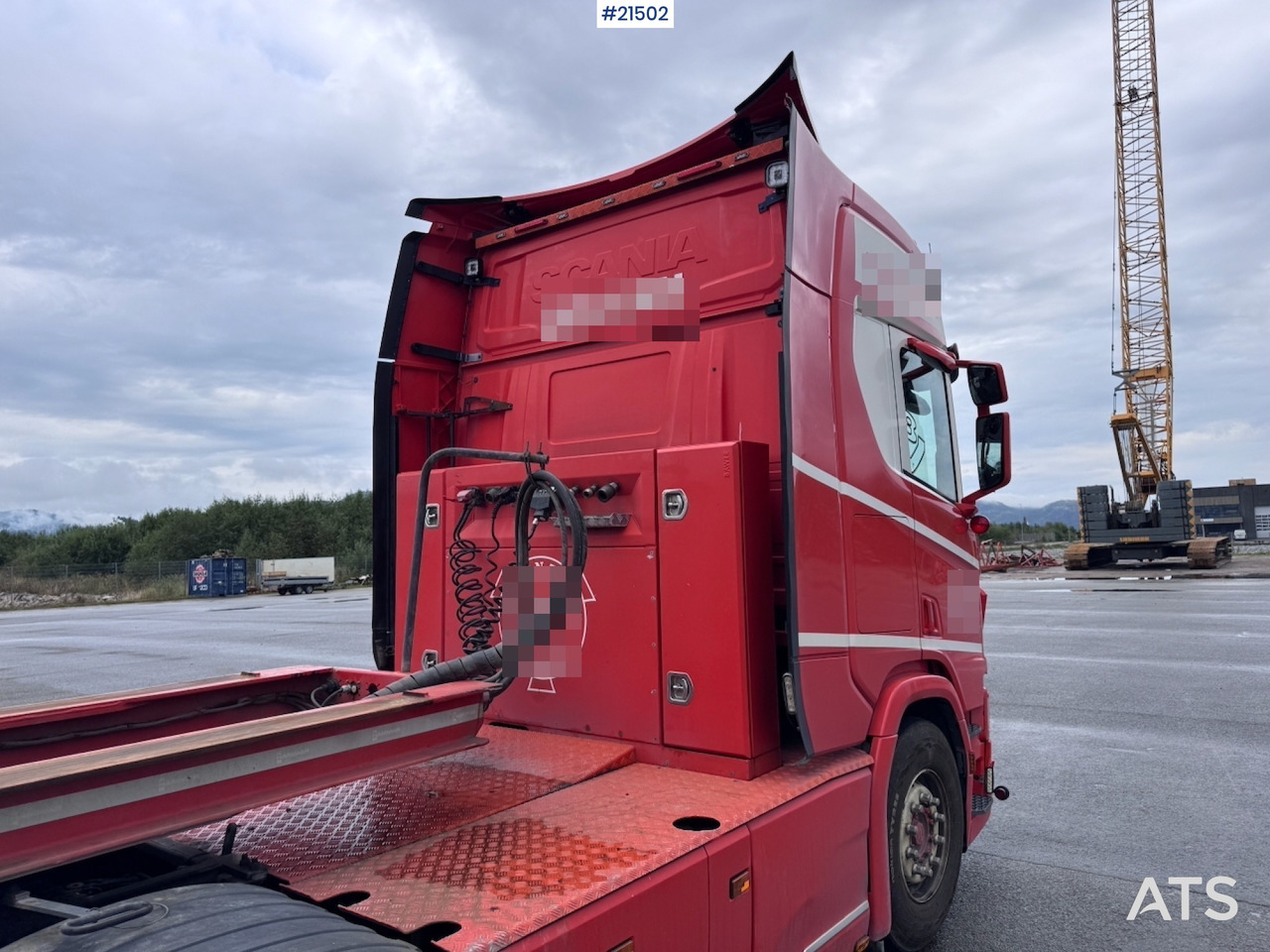 Semi-remorque châssis Hammar 195 S Sidelaster: photos 43