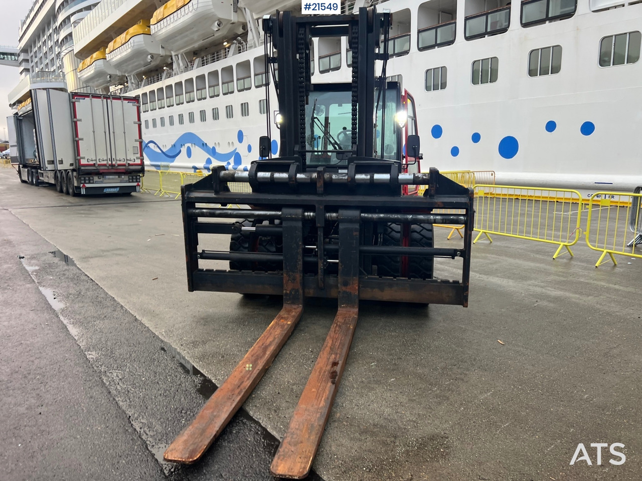 Hangcha CPCD120 Gaffeltruck m/ hydrauliske gafler, sideforskyvning og lite timer - Chariot élévateur diesel: photos 5 Hangcha CPCD120 Gaffeltruck m/ hydrauliske gafler, sideforskyvning og lite timer - Chariot élévateur diesel: photos 5