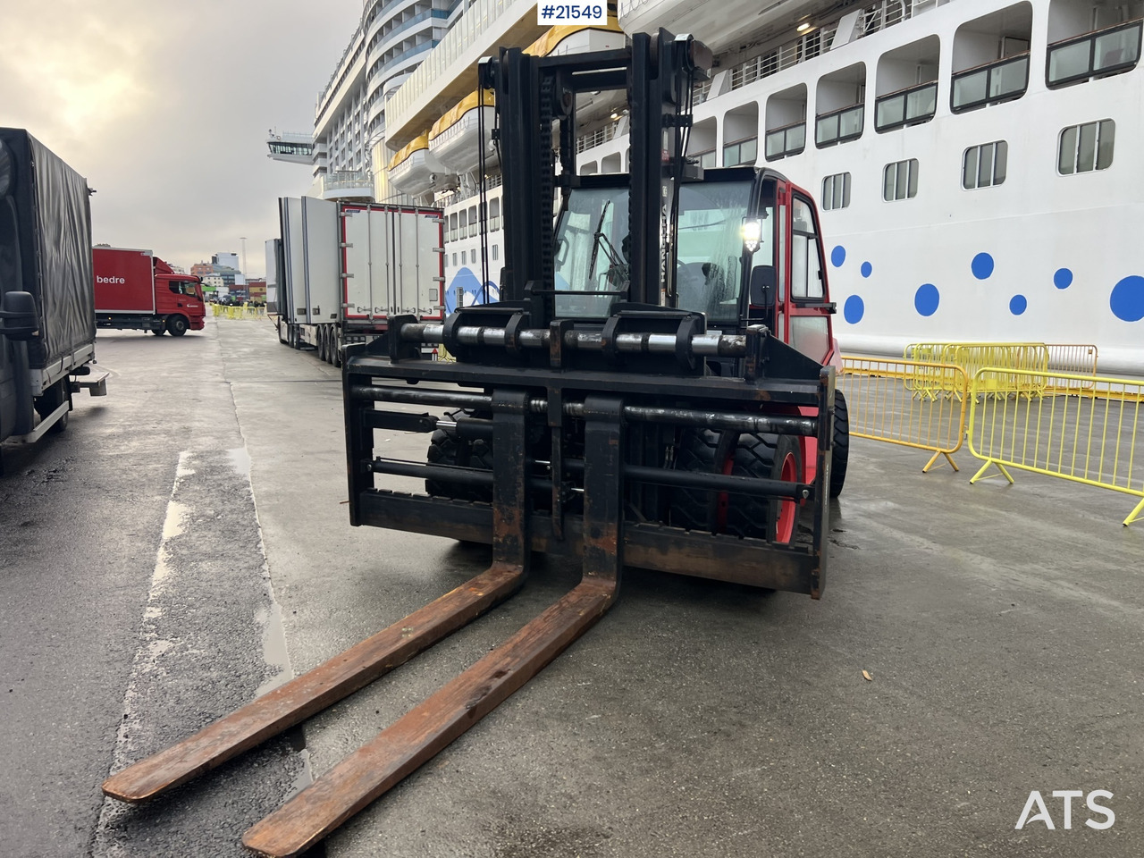 Hangcha CPCD120 Gaffeltruck m/ hydrauliske gafler, sideforskyvning og lite timer - Chariot élévateur diesel: photos 3 Hangcha CPCD120 Gaffeltruck m/ hydrauliske gafler, sideforskyvning og lite timer - Chariot élévateur diesel: photos 3