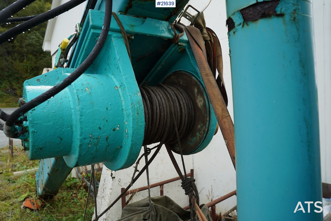 Heila Heila HMR12-1S kran med vinsj (stått på båt) en leasing occasion Heila Heila HMR12-1S kran med vinsj (stått på båt): photos 7