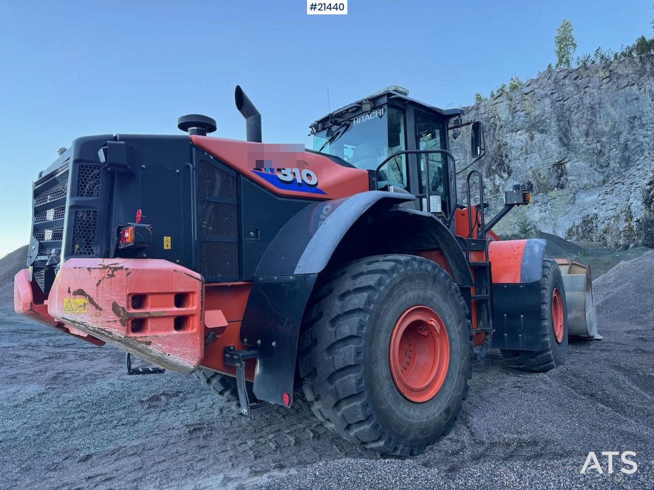 Hitachi ZW310 - Chargeuse sur pneus: photos 5 Hitachi ZW310 - Chargeuse sur pneus: photos 5