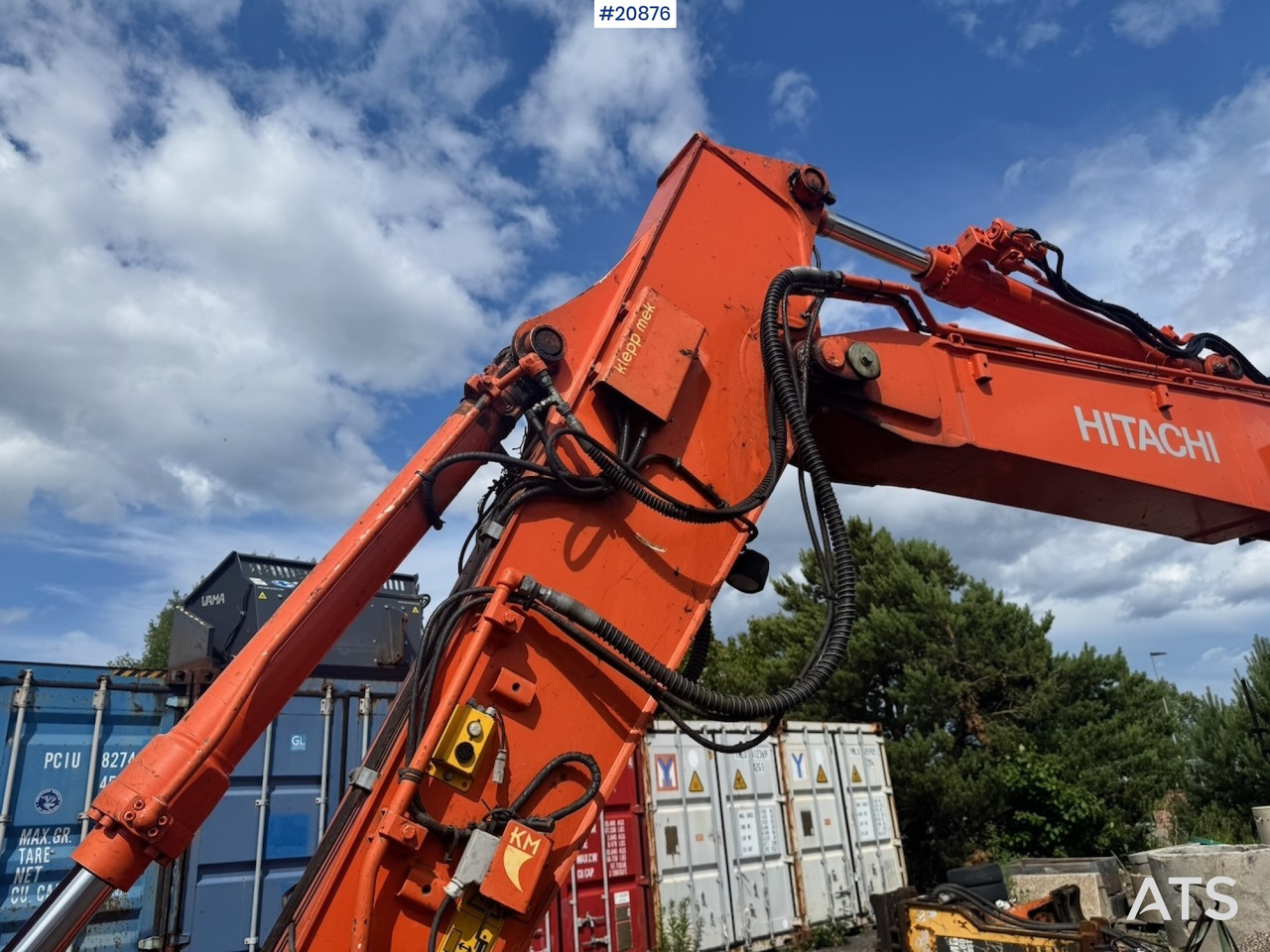 Pelle sur pneus Hitachi ZX140W-5B: photos 19