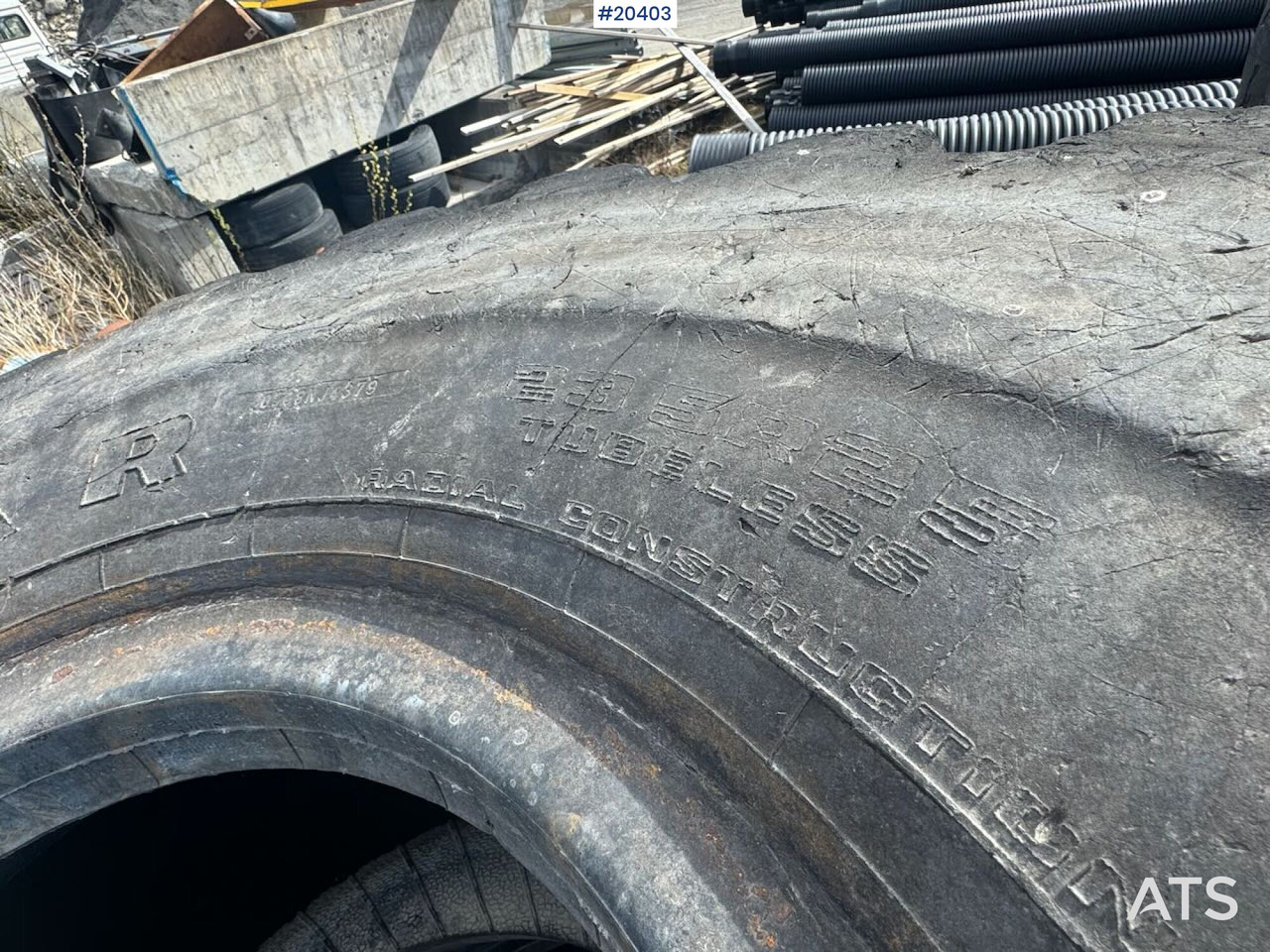 Hjul med dimensjon: 23.5 R25 - Pneus et jantes pour Engins de chantier: photos 4 Hjul med dimensjon: 23.5 R25 - Pneus et jantes pour Engins de chantier: photos 4