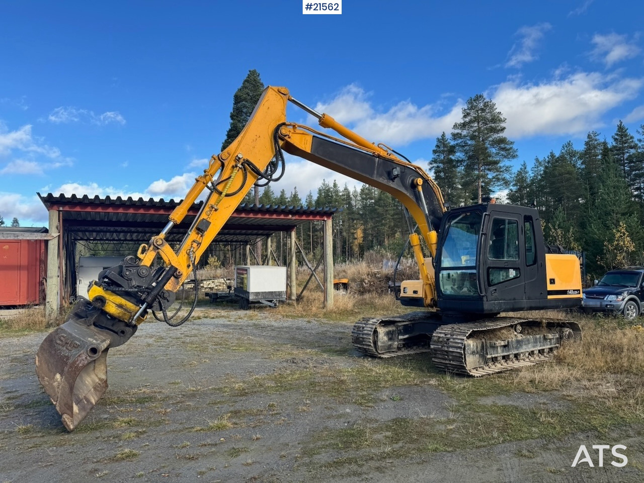 Hyundai 140LC-7 Beltegraver - Pelle sur chenille: photos 1 Hyundai 140LC-7 Beltegraver - Pelle sur chenille: photos 1