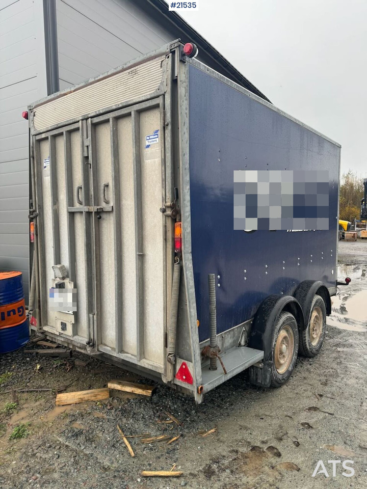 Remorque fourgon Ifor Williams skaphenger: photos 8 Remorque fourgon Ifor Williams skaphenger: photos 8