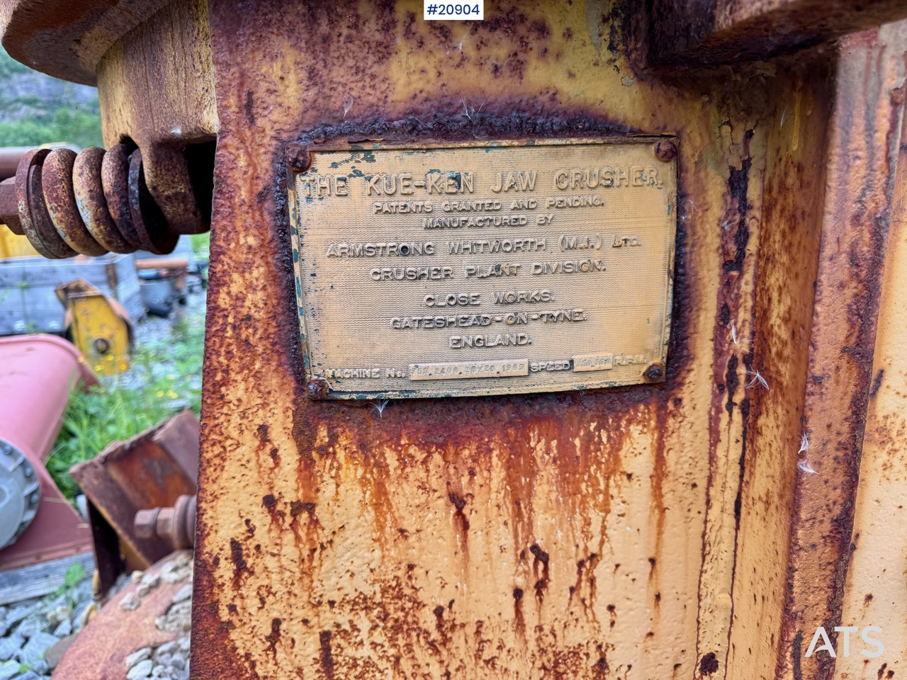 Concasseur à mâchoires KUE-KEN kjeftknuser: photos 9 Concasseur à mâchoires KUE-KEN kjeftknuser: photos 9