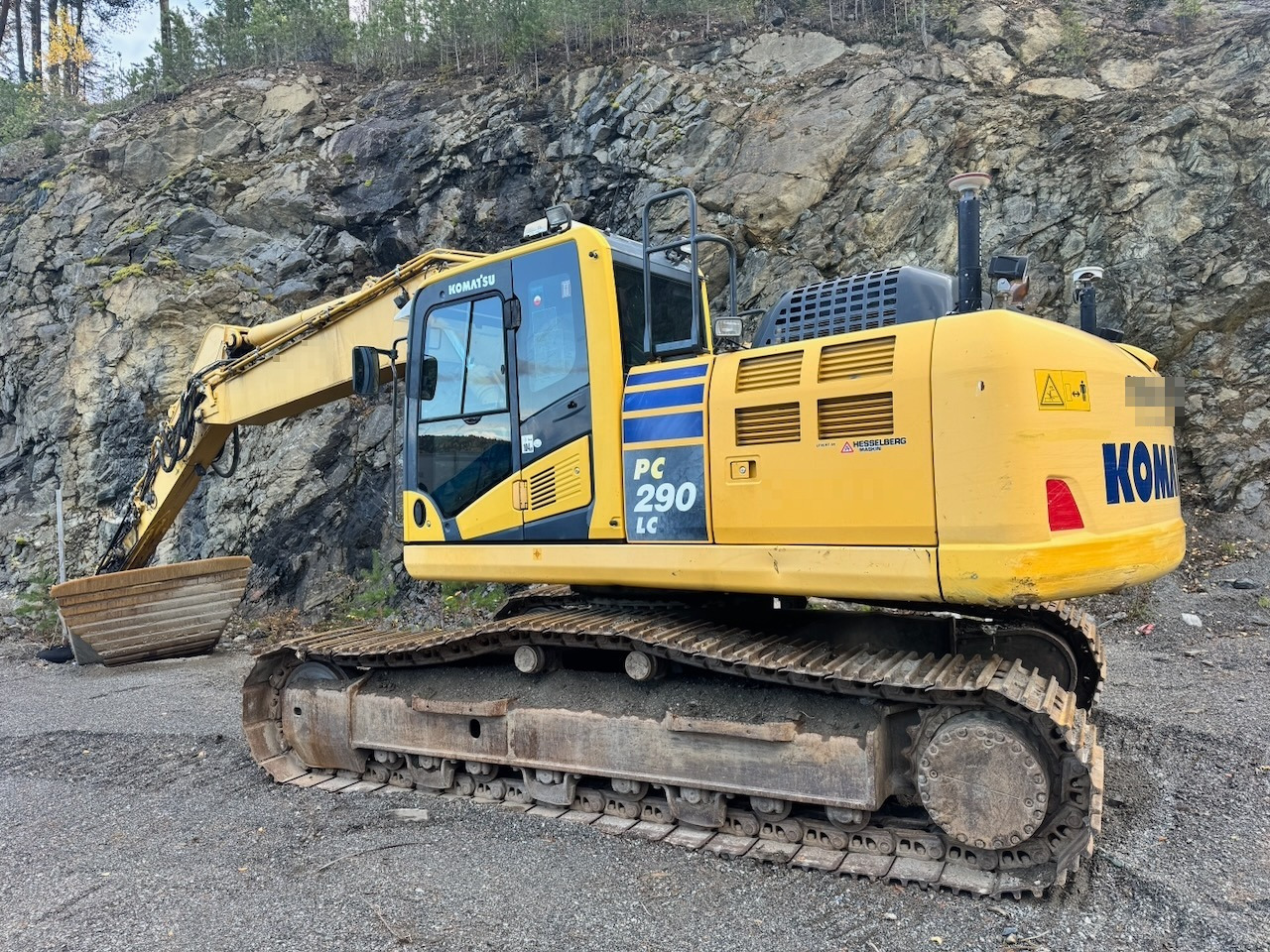 Komatsu Komatsu PC290LC-10 m/ Rototilt, 2 skuffer og GPS. Nytt understell! - Pelle sur chenille: photos 3 Komatsu Komatsu PC290LC-10 m/ Rototilt, 2 skuffer og GPS. Nytt understell! - Pelle sur chenille: photos 3