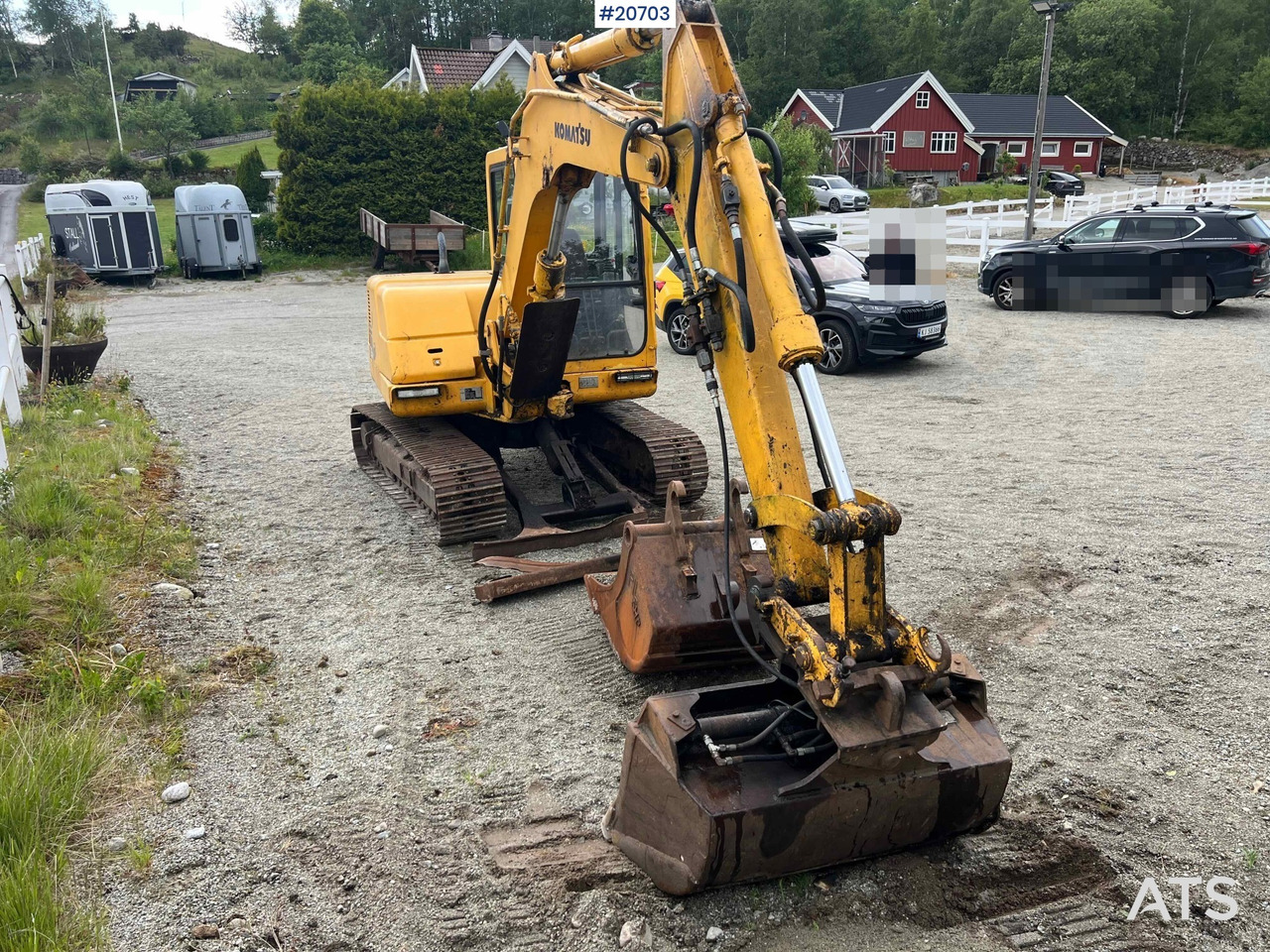 Pelle Komatsu PC75: photos 13