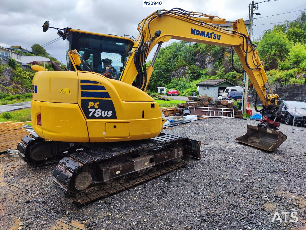 Komatsu PC78US-10 - Pelle sur chenille: photos 3 Komatsu PC78US-10 - Pelle sur chenille: photos 3