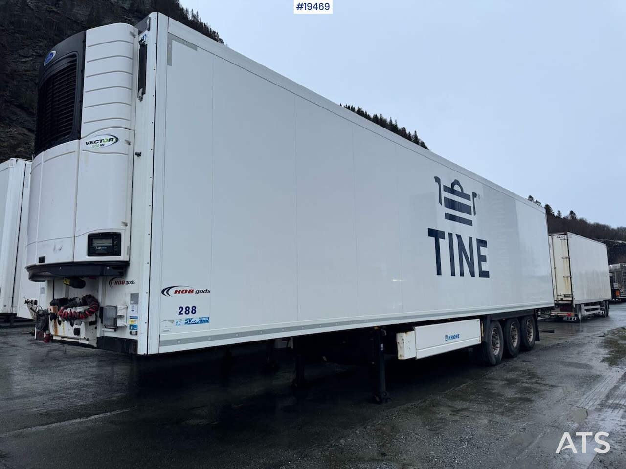 Semi-remorque frigorifique Krone Skapsemi