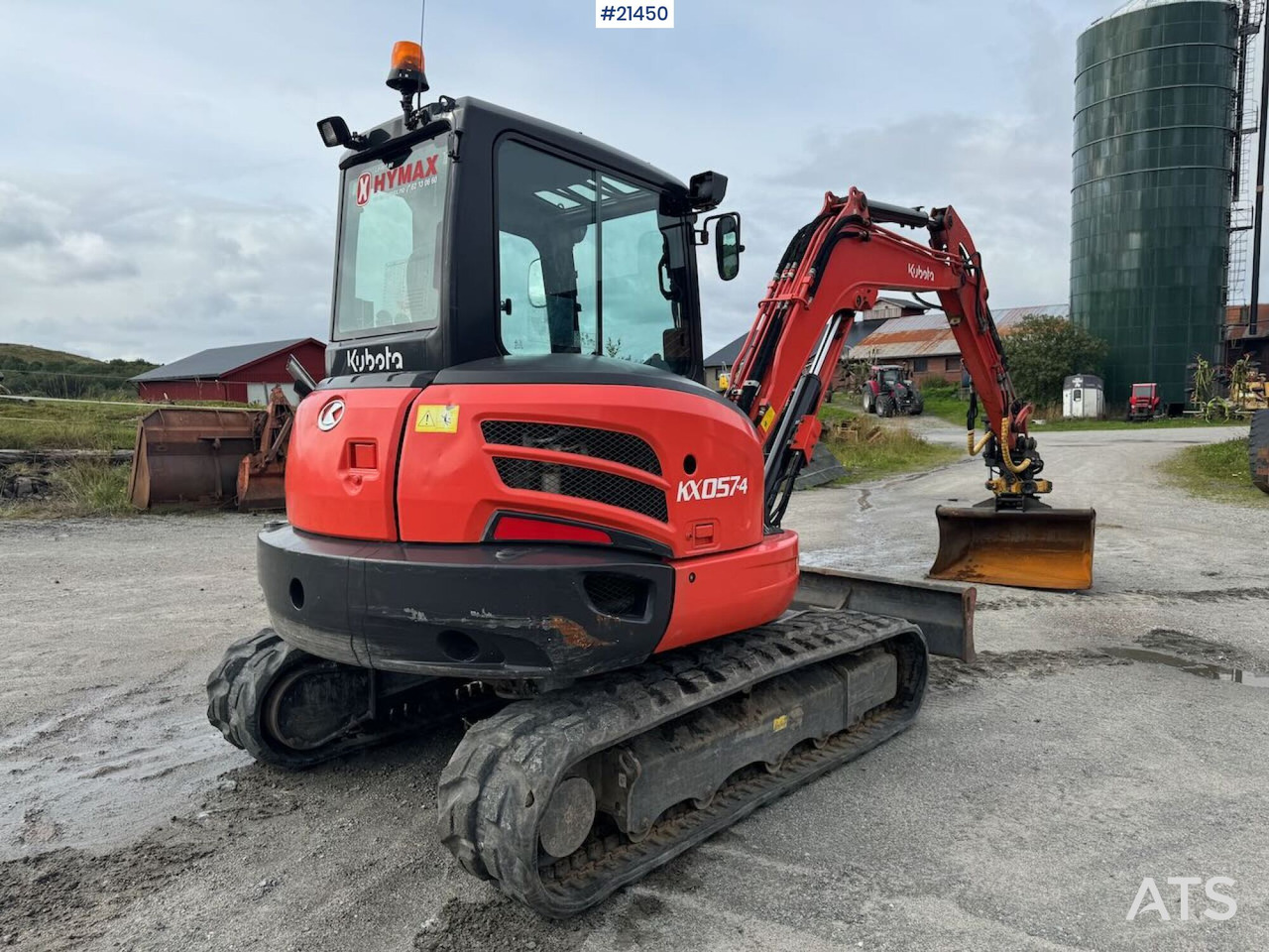 Kubota KX 057-4 - Pelle sur chenille: photos 5 Kubota KX 057-4 - Pelle sur chenille: photos 5