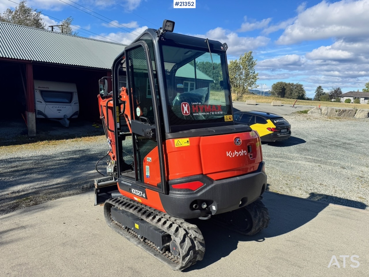 Kubota KX027-4 - Mini pelle: photos 3 Kubota KX027-4 - Mini pelle: photos 3