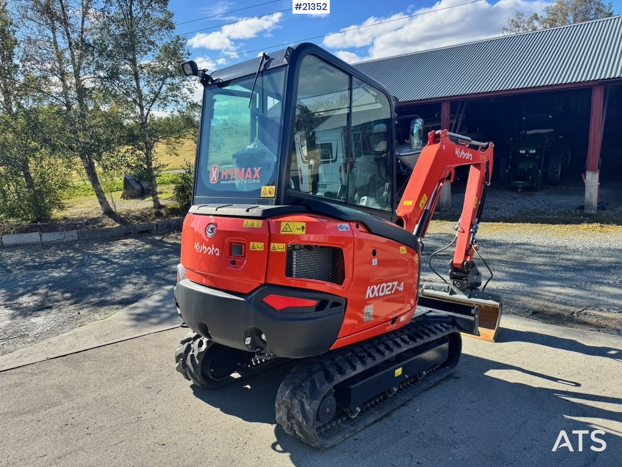 Kubota KX027-4 - Mini pelle: photos 5 Kubota KX027-4 - Mini pelle: photos 5