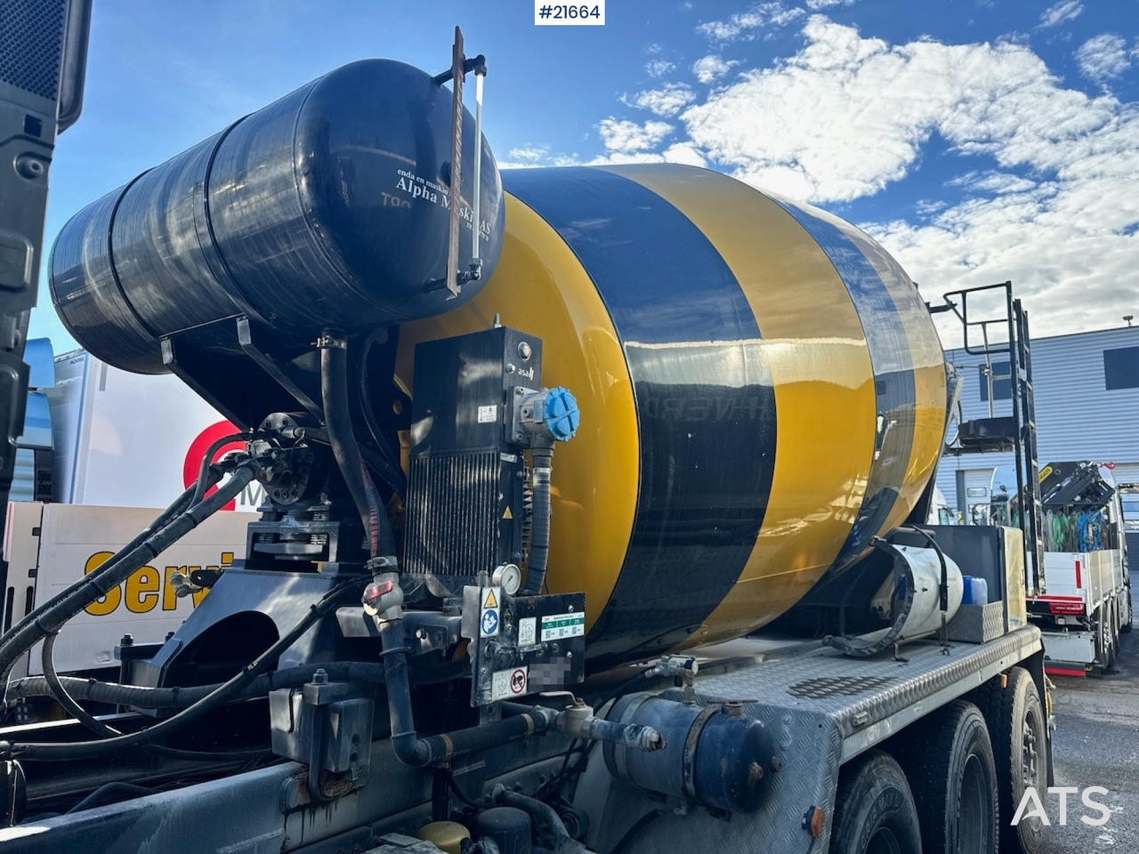 Camion malaxeur MAN MAN TGX Betongbil: photos 9