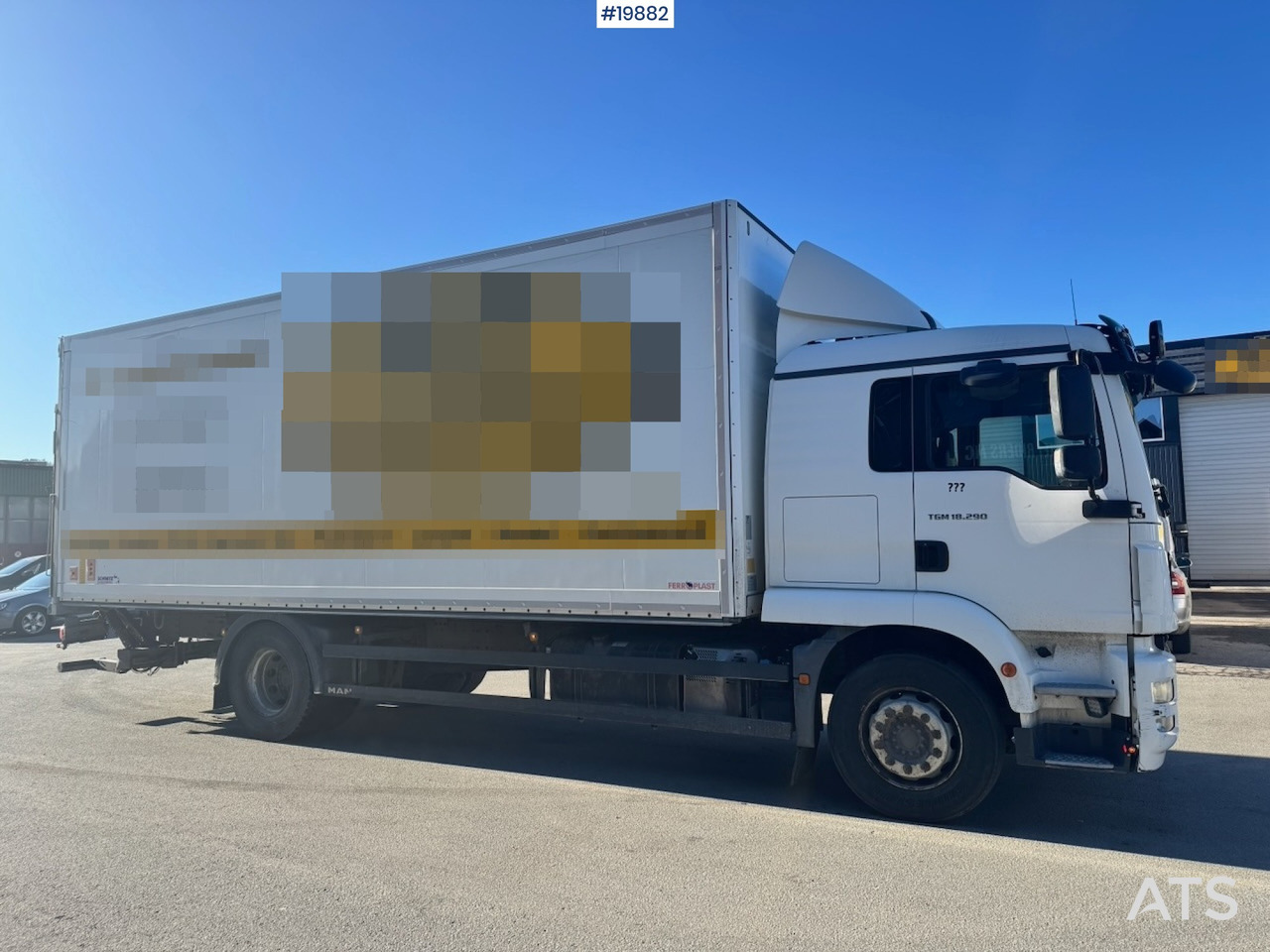 MAN TGM 18.290 - Camion fourgon: photos 5 MAN TGM 18.290 - Camion fourgon: photos 5