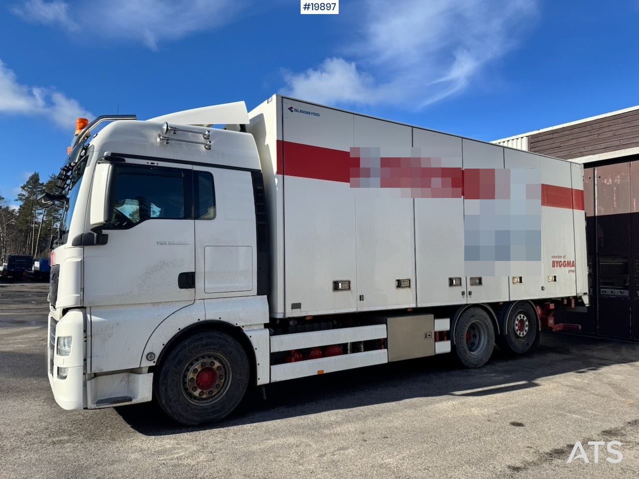 MAN TGX 26.500 - Camion fourgon: photos 4 MAN TGX 26.500 - Camion fourgon: photos 4