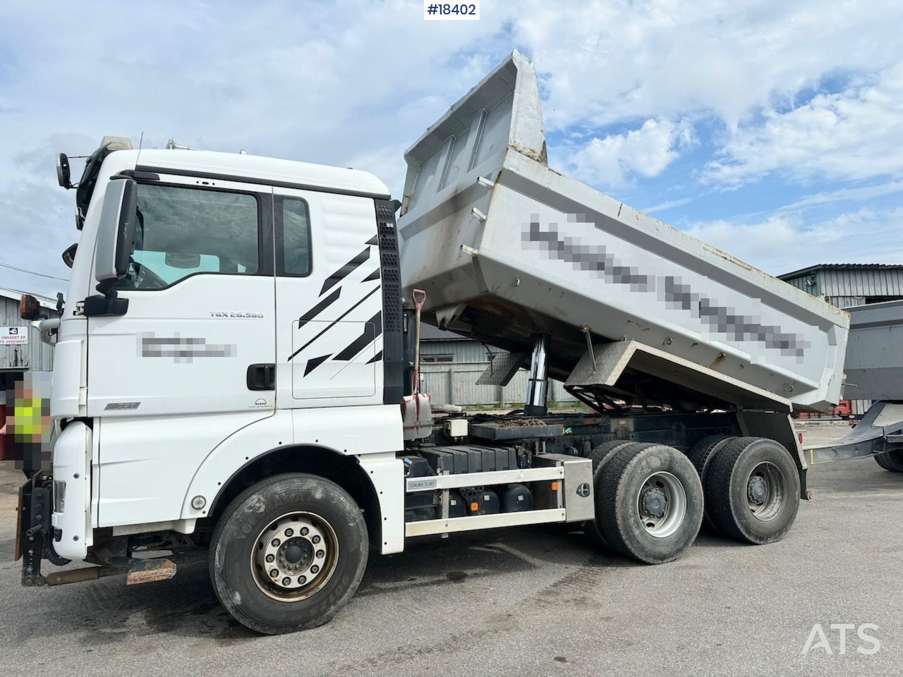 MAN TGX 26.580 - Camion benne: photos 2 MAN TGX 26.580 - Camion benne: photos 2