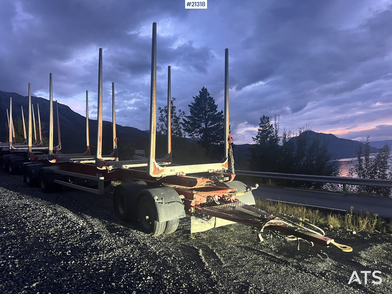 MVB10 MVB10-FLS4 4 akslet 2014 MVB10-FLS4 4 akslet Tømmerhenger - Remorque grumier: photos 1 MVB10 MVB10-FLS4 4 akslet 2014 MVB10-FLS4 4 akslet Tømmerhenger - Remorque grumier: photos 1