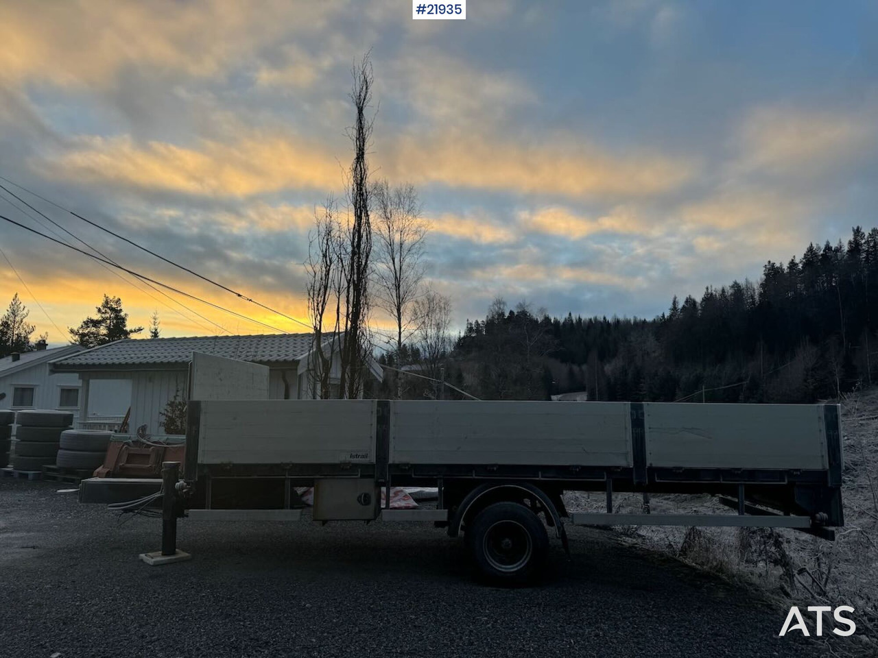 Maur 1-akslet henger - Remorque plateau: photos 4 Maur 1-akslet henger - Remorque plateau: photos 4