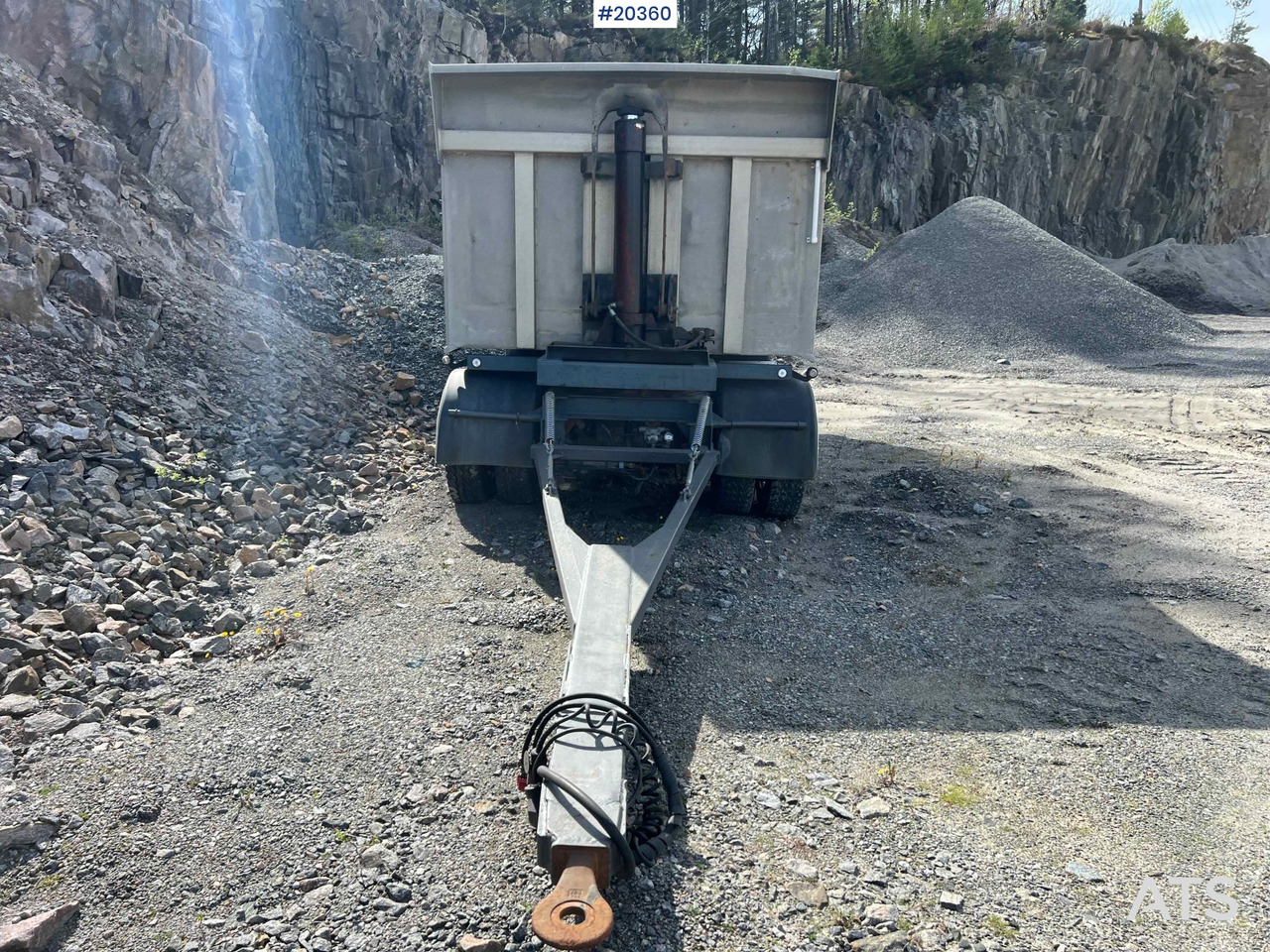 Maur 3 akslet slephenger - Remorque benne: photos 5 Maur 3 akslet slephenger - Remorque benne: photos 5