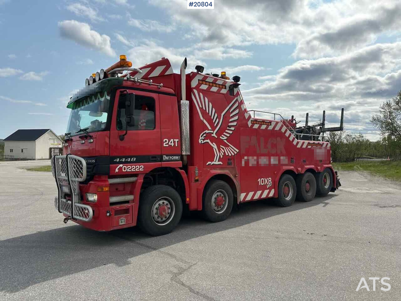 Mercedes Actros 4448 - Remorqueuse: photos 2 Mercedes Actros 4448 - Remorqueuse: photos 2