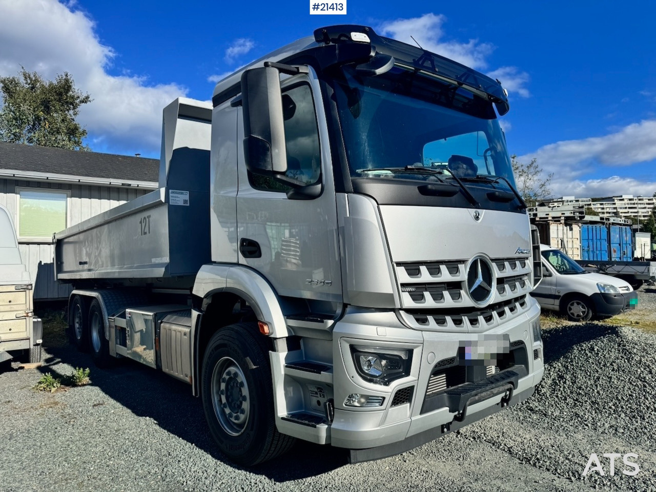 Mercedes Arocs 2543 - Camion ampliroll: photos 1 Mercedes Arocs 2543 - Camion ampliroll: photos 1