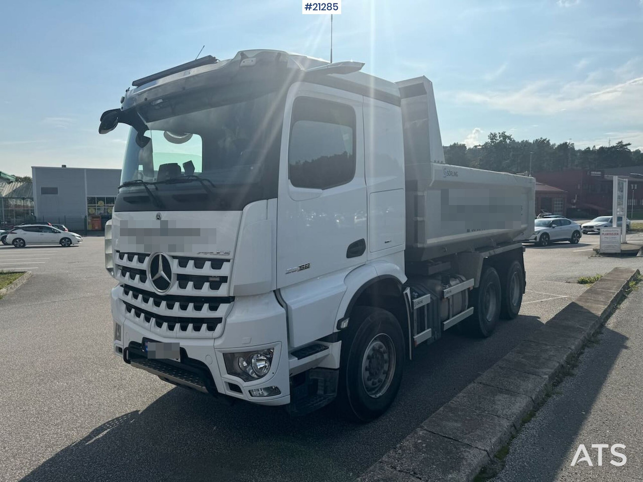 Mercedes Arocs - Camion benne: photos 2 Mercedes Arocs - Camion benne: photos 2