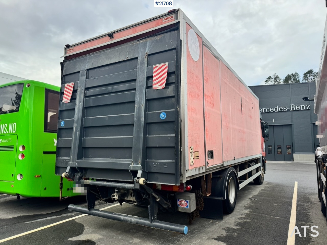 Mercedes Mercedes Actros 1831 4x2 Skapbil. Eu-godkjent og 282 000 km! - Camion fourgon: photos 3 Mercedes Mercedes Actros 1831 4x2 Skapbil. Eu-godkjent og 282 000 km! - Camion fourgon: photos 3