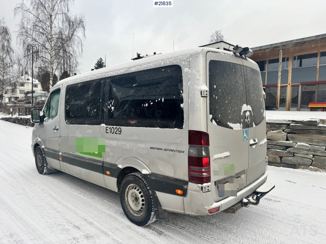 Mercedes Sprinter 316 Minibuss. 9 seter og Rullestolrampe. SE VIDEO - Minibus, Transport de personnes: photos 4 Mercedes Sprinter 316 Minibuss. 9 seter og Rullestolrampe. SE VIDEO - Minibus, Transport de personnes: photos 4