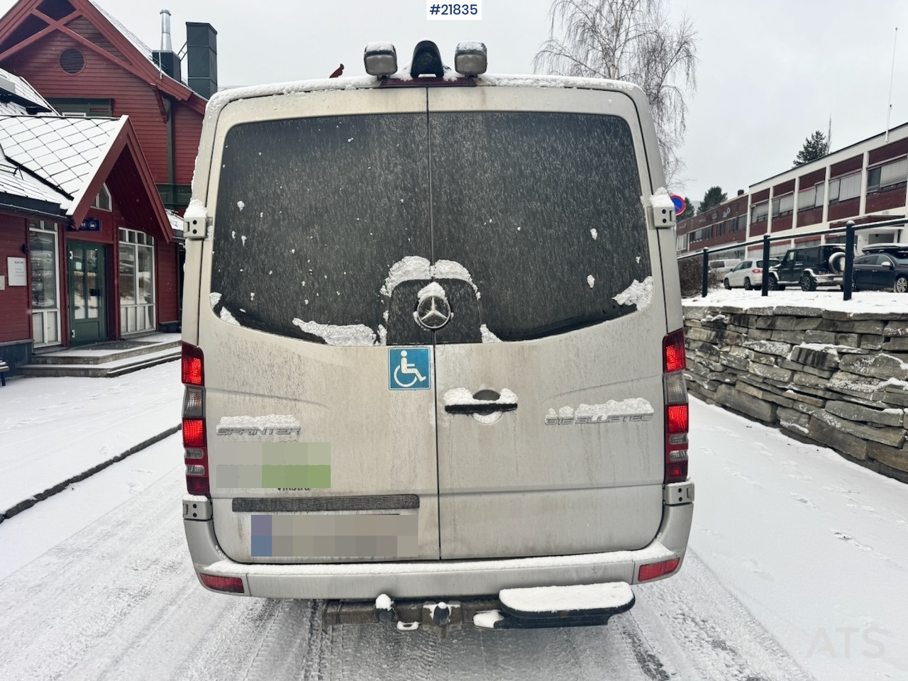Mercedes Sprinter 316 Minibuss. 9 seter og Rullestolrampe. SE VIDEO - Minibus, Transport de personnes: photos 5 Mercedes Sprinter 316 Minibuss. 9 seter og Rullestolrampe. SE VIDEO - Minibus, Transport de personnes: photos 5