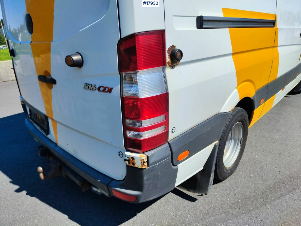 Fourgon utilitaire Mercedes sprinter 516CDI: photos 12