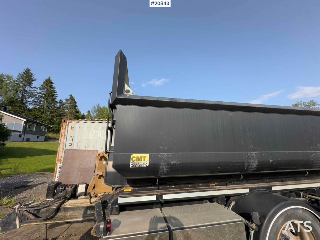 Remorque ampliroll/ Multibenne NOR SLEP 2 akslet krokhenger med tipp: photos 6