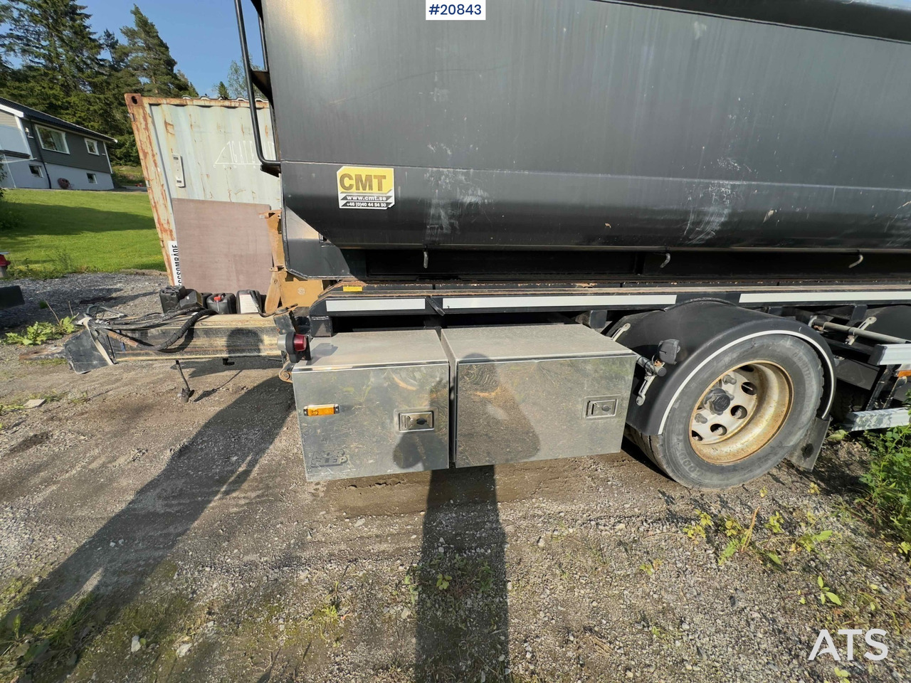 Remorque ampliroll/ Multibenne NOR SLEP 2 akslet krokhenger med tipp: photos 7