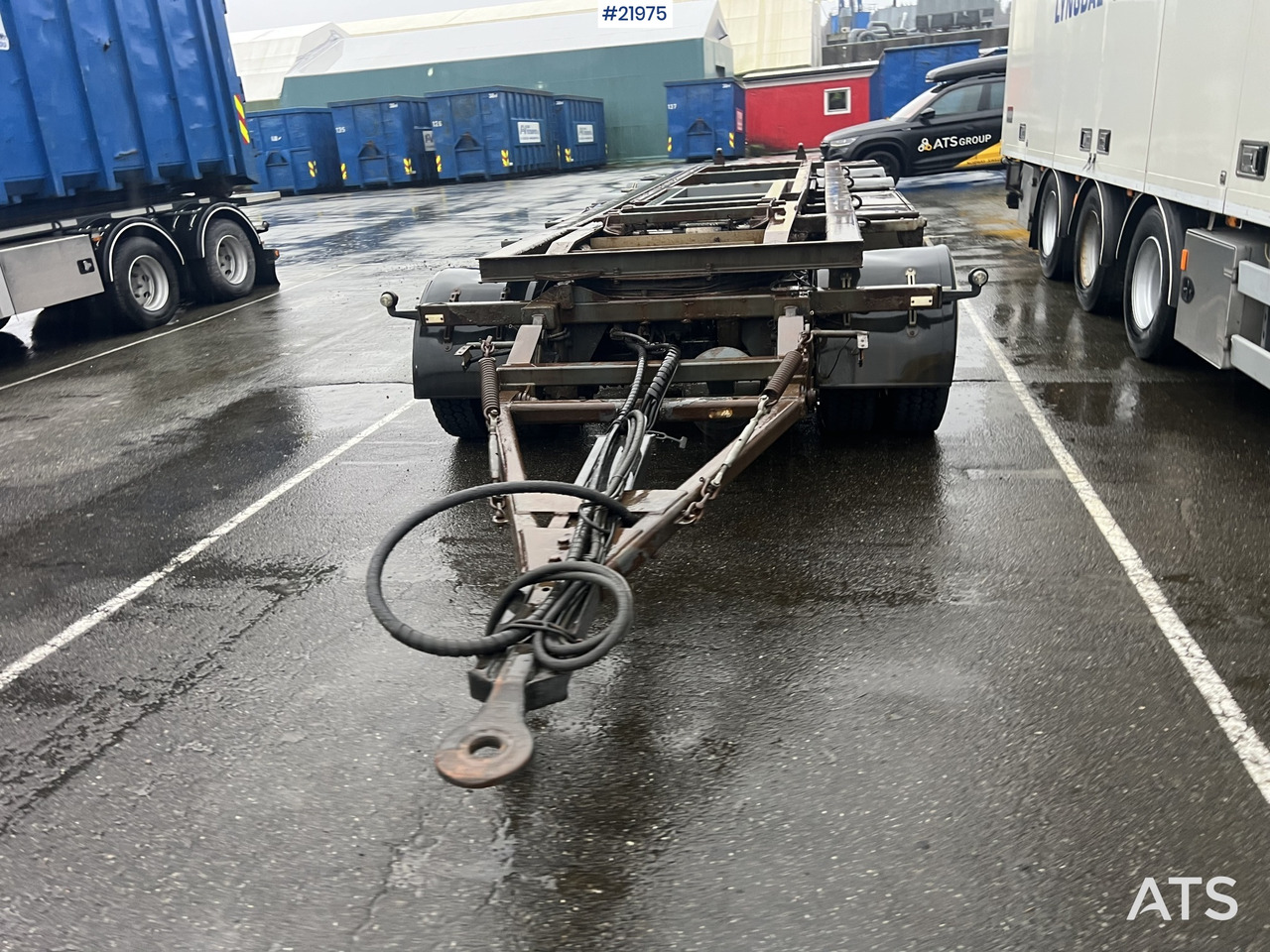 NOR SLEP sl-28kt 3 akslet krokslep m/ tipp - Remorque ampliroll/ Multibenne: photos 3 NOR SLEP sl-28kt 3 akslet krokslep m/ tipp - Remorque ampliroll/ Multibenne: photos 3