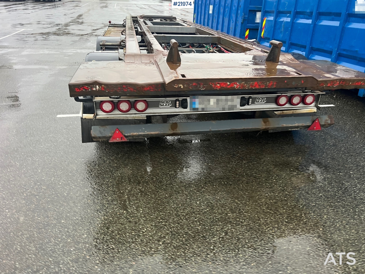 NOR SLEP sl-28kt 3 akslet krokslep m/ tipp - Remorque ampliroll/ Multibenne: photos 5 NOR SLEP sl-28kt 3 akslet krokslep m/ tipp - Remorque ampliroll/ Multibenne: photos 5