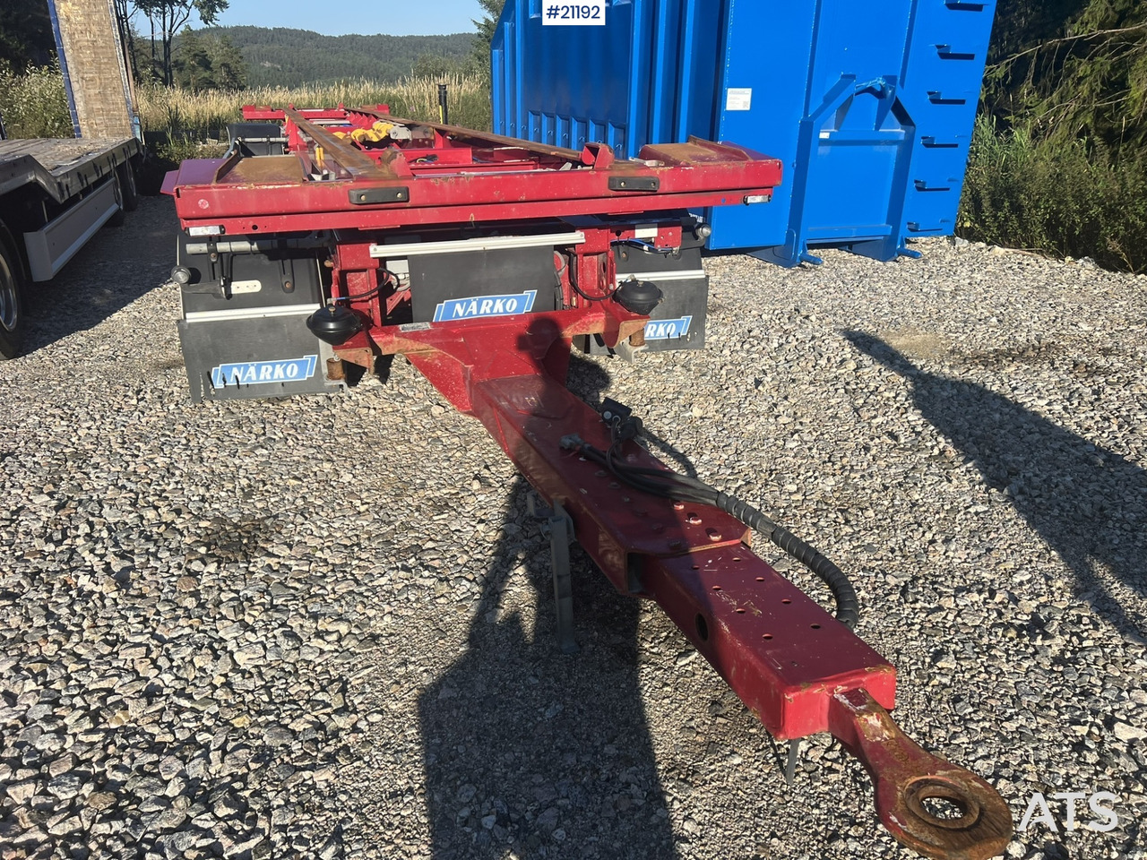 Narko 4 akslet container henger - Remorque ampliroll/ Multibenne: photos 5 Narko 4 akslet container henger - Remorque ampliroll/ Multibenne: photos 5